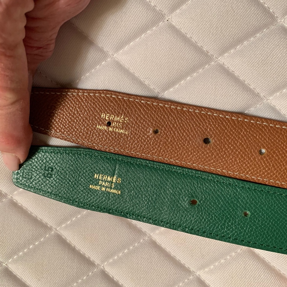 Hermes Belt Straps